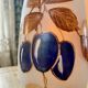 Vase signed "Ely" – Art Deco / Art Nouveau style – 30 cm