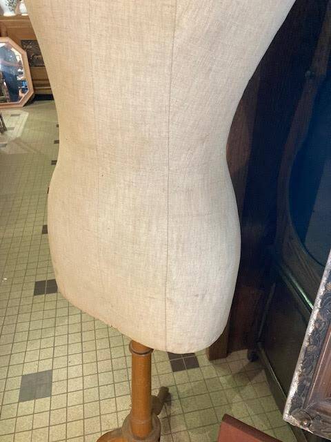 Old female mannequin