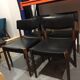 Set of 4 chairs Scandinavian teak