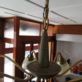 Vintage ceiling light with 8 arms