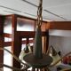 Vintage ceiling light with 8 arms