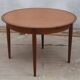 1960s round diningtable in teak from Lübke