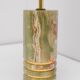 Mid-century modern Italian brass table lamp, 1970s