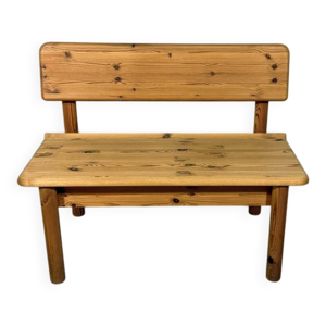 banc en pin massif Korup