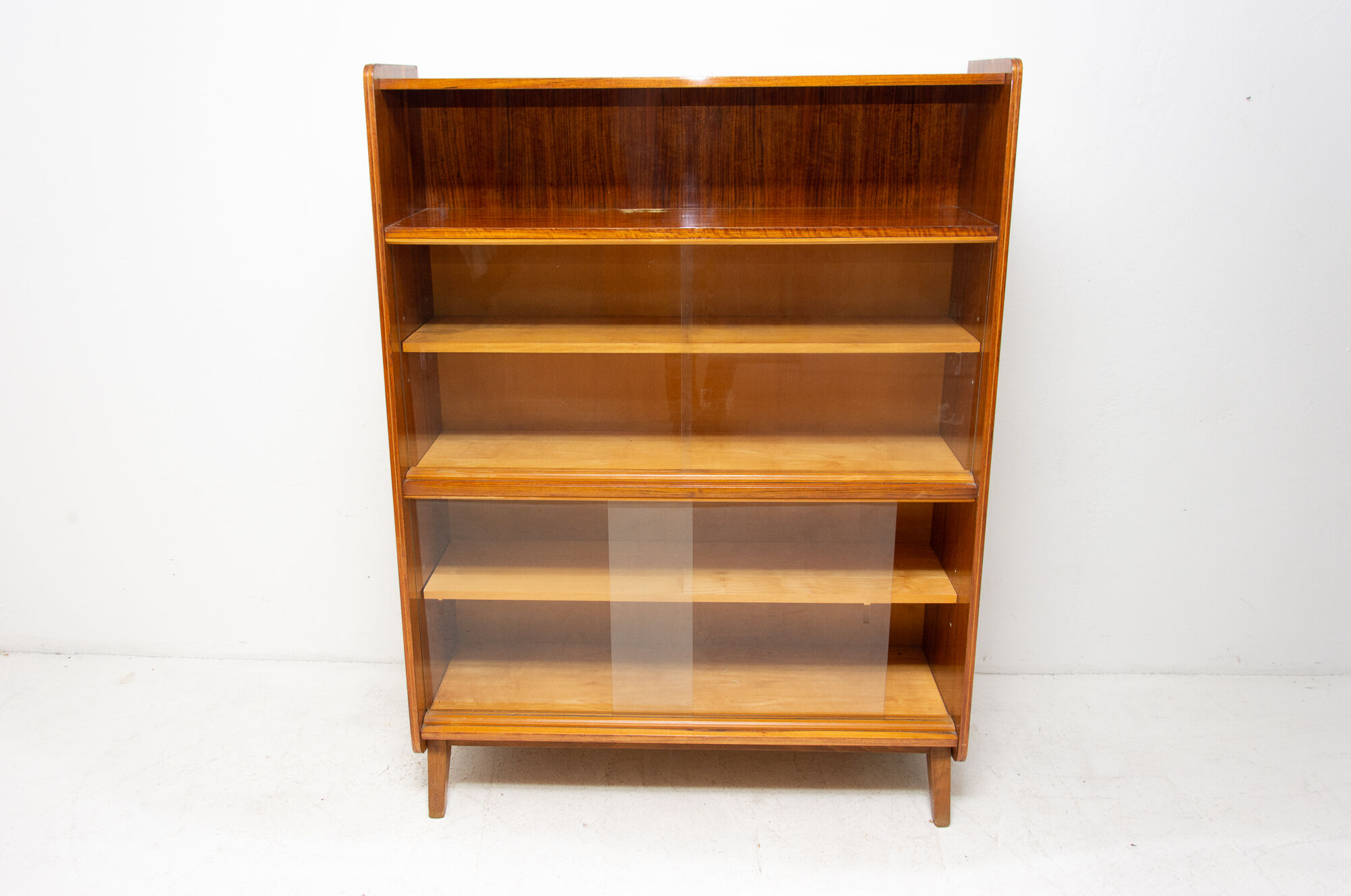 Bibliothèque vintage du milieu du siècle par František Jirák, années 1960, Tchécoslovaquie