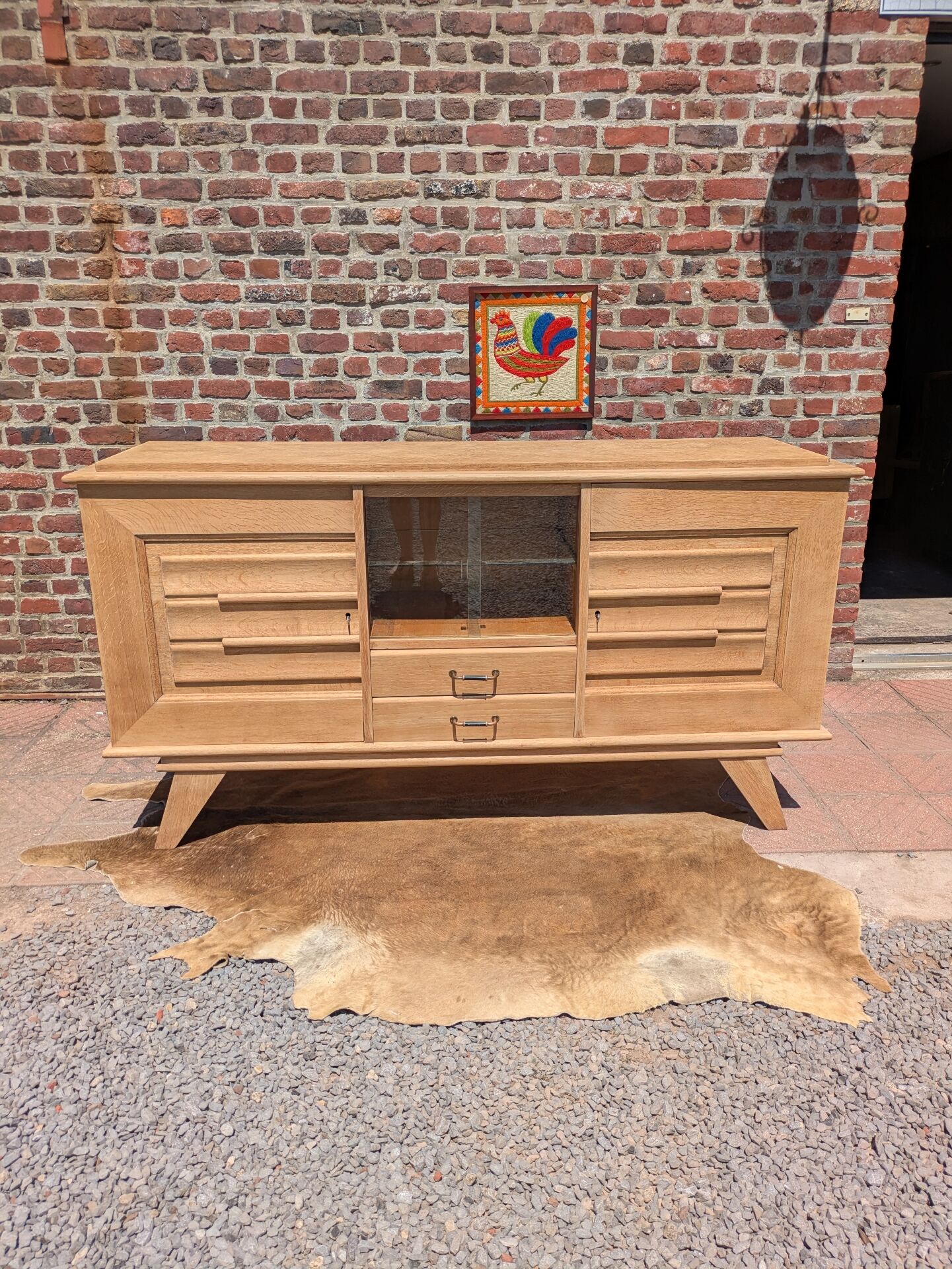 Vintage oak sideboard