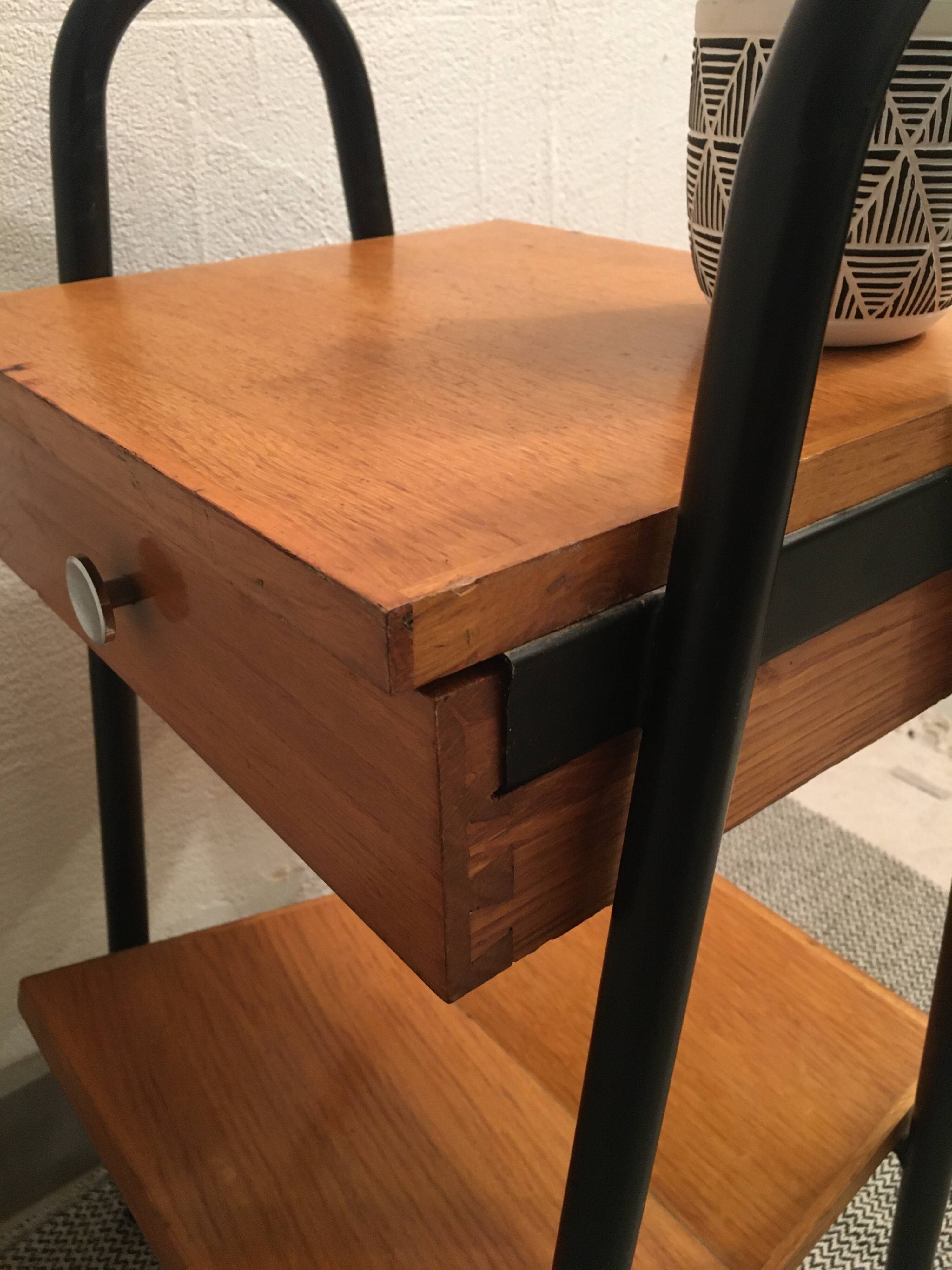 Vintage bedside table