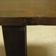 Pair of benches of oak farm.