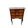 Charming small chest of drawers in precious wood marquetry.
