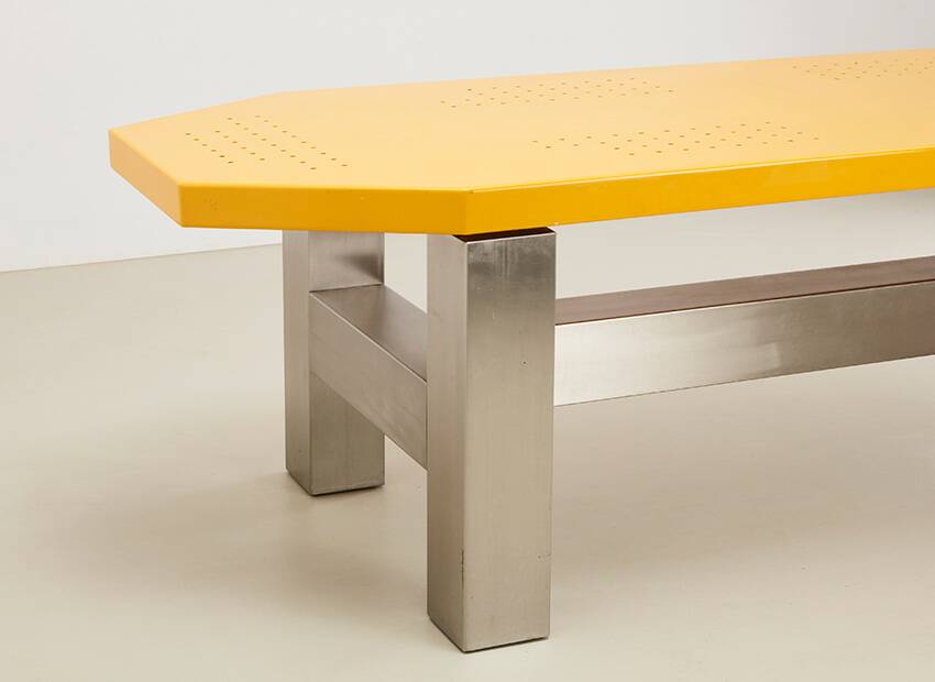 Very rare TE20 Dining Table by Martin Visser & Joke van der Heyden for 't Spectrum 1988