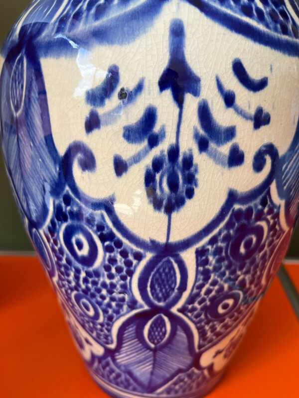 Grande potiche vase Safi ancienne