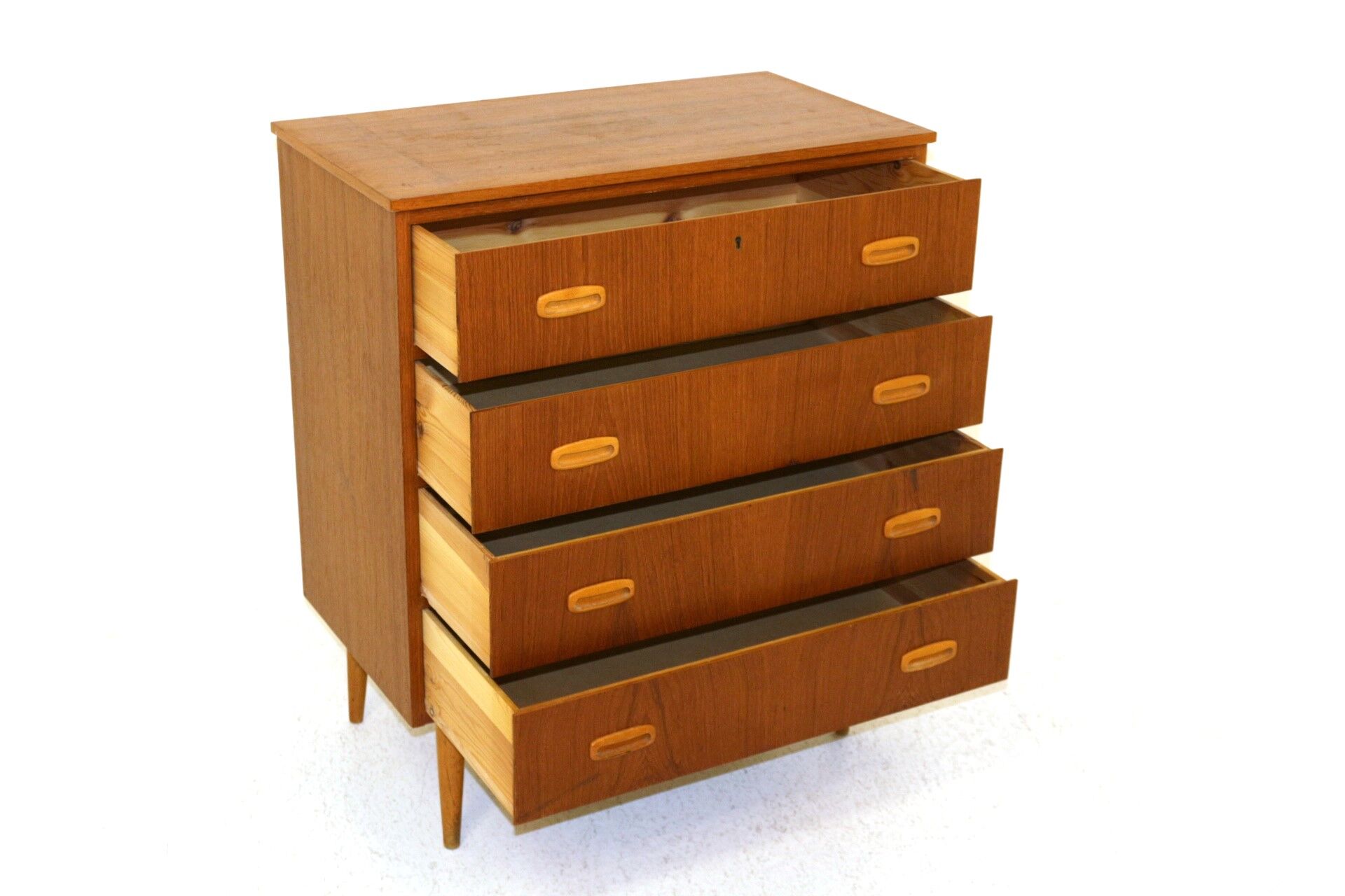 Scandinavian teak dresser, Sweden, 1950