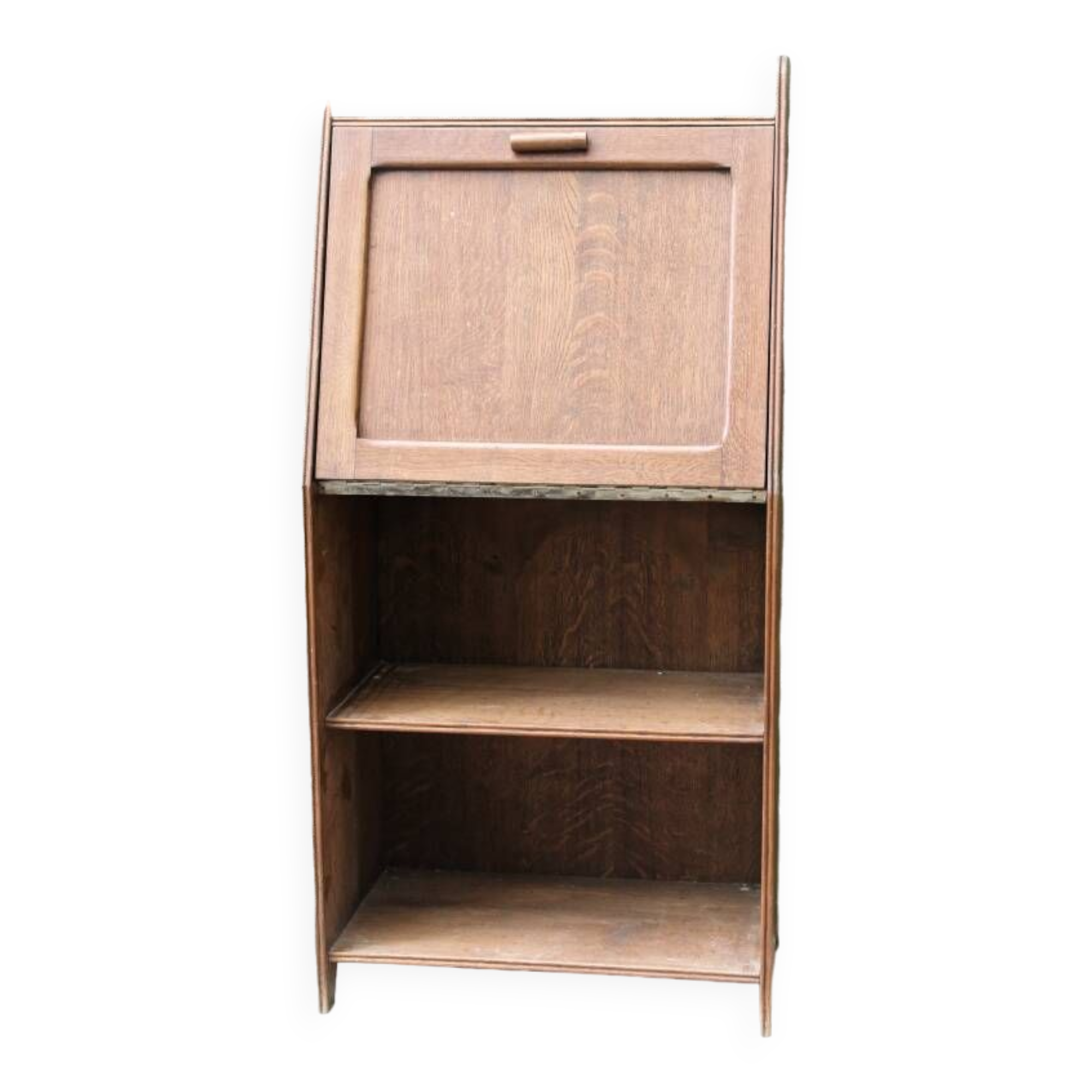 Oak secretary desk from the 1950s, reconstruction period