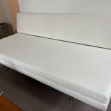 Sofa fabric white loop italy 1960