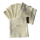 Lot of 6 old monogrammed table napkins
