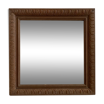 Old beveled wood frame, 38 cm