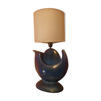 Lampe céramique "caravelle" de Fred et Andree Stocker