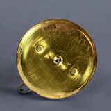 Large vintage brass lamp base - height: 75 cm