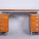 Bauhaus Writing Desk in Beech from Mücke-Melder, 1930s