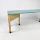 Table d'Appoint en Bambou et Verre, 1970s