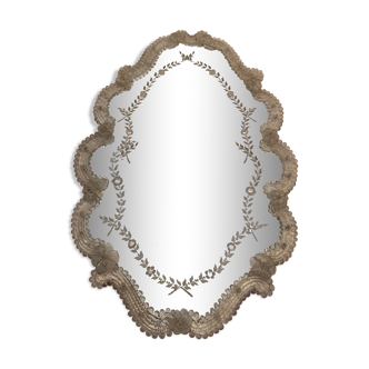Miroir ancien murano vénitien