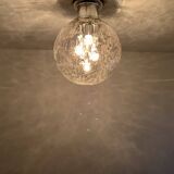 Ice Glass Flush Lamp by Doria