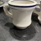 Paire tasses brulots XIXeme
