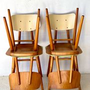 Chaises de salle à manger par TON, ensemble de 4