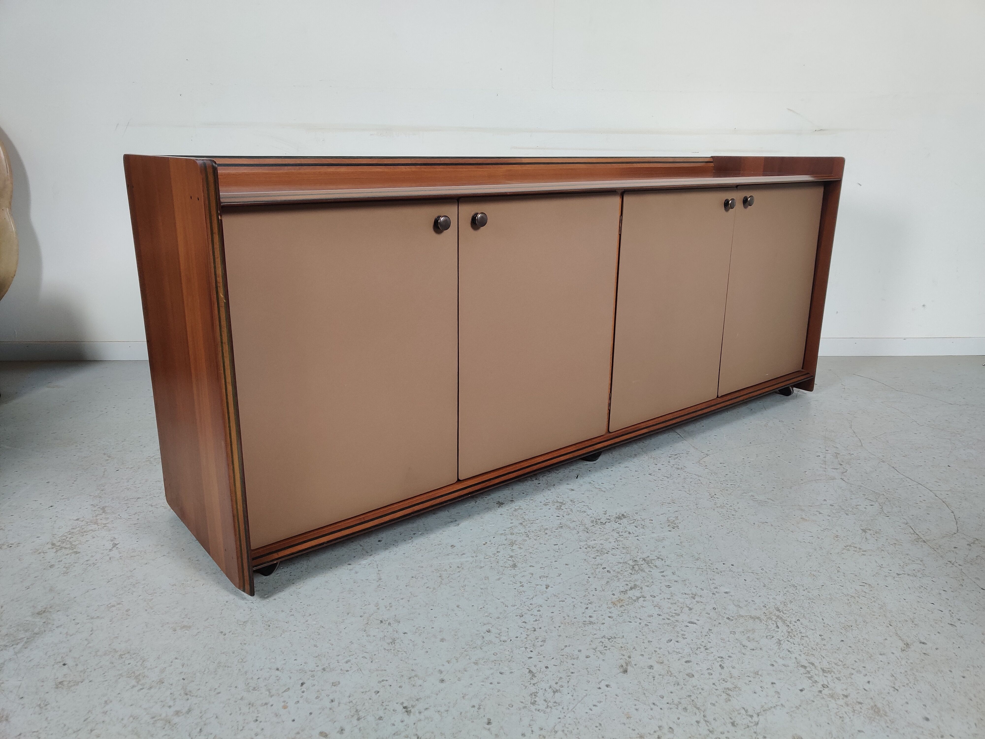 Artona sideboard Afra and Tobia Scarpa, Maxalto edition, 70s
