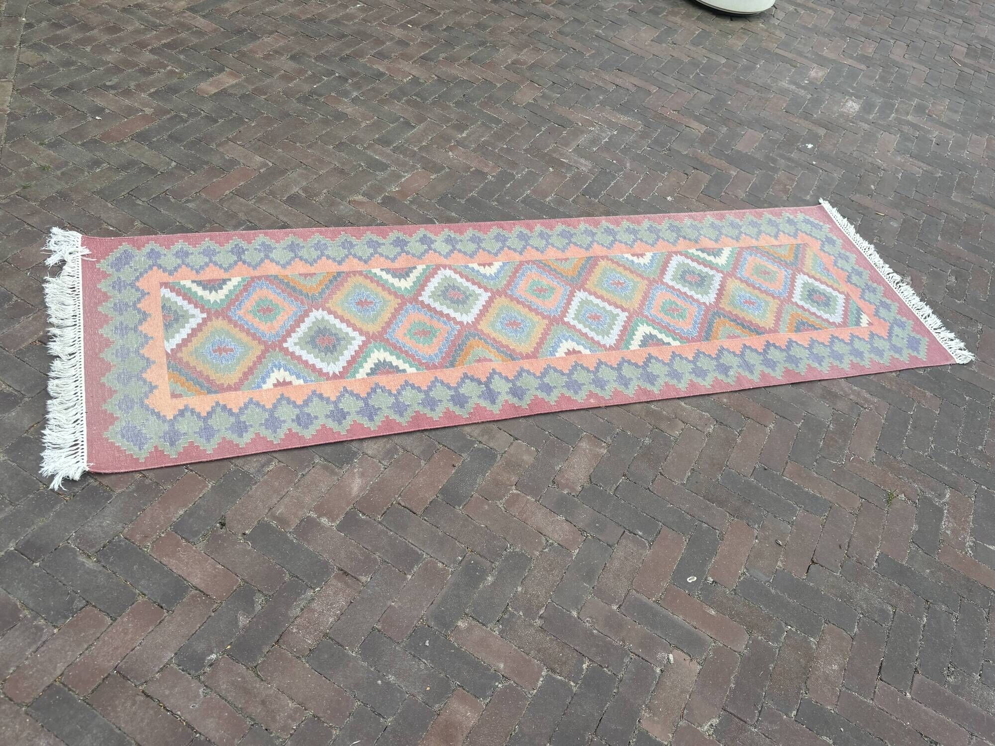 Vintage Kilim Rug – Small Runner 240x76