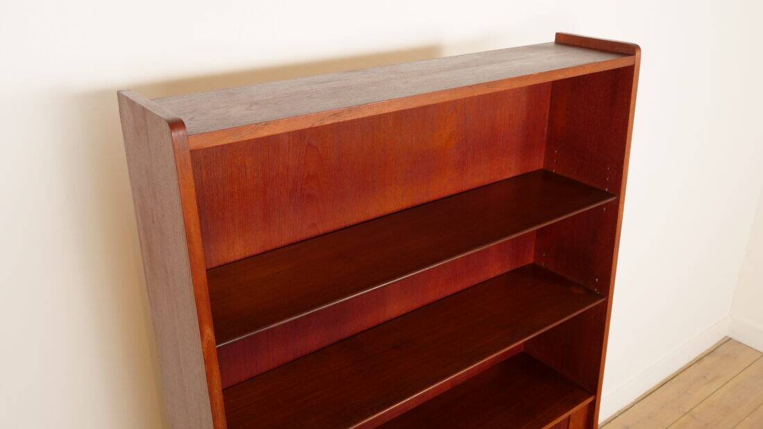 Vintage bookcase | Secretary | Teak | Johannes Sorth