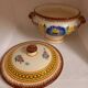 Vintage Breton vegetable dish