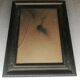 Vintage wooden and plaster frame