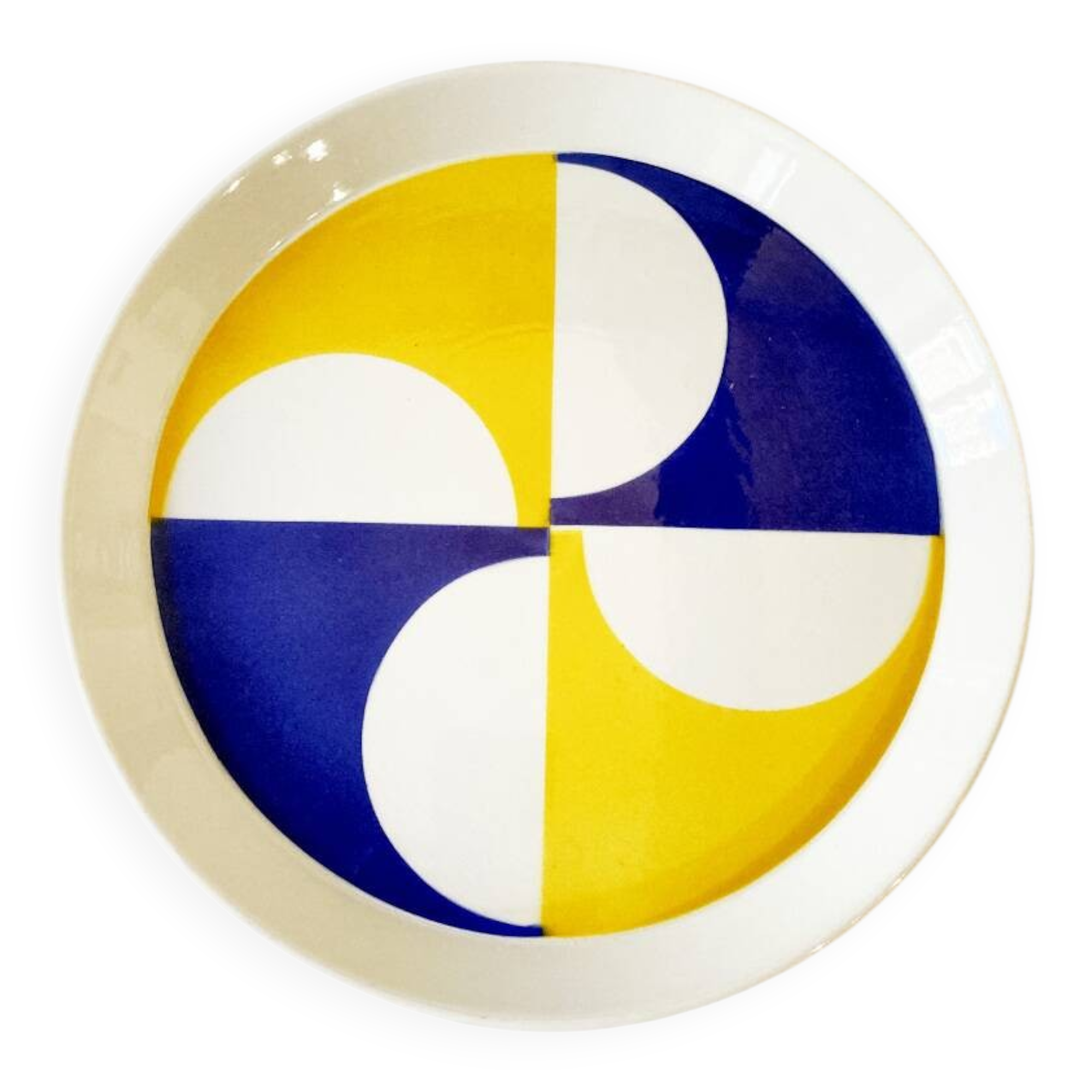 Gio Ponti plate for Franco Pozzi, 1967