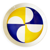 Gio Ponti plate for Franco Pozzi, 1967