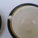 9 cups with saucers and a sugar maker Villeroy and Boch model Biarritz year 50