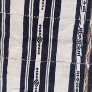 Tapis kilim tissage ancien de mali fait main 134x254 cm