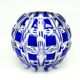 Mid-century modern vase, cobalt glass, Germany, 1950s