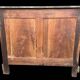 Louis Philippe period sideboard in walnut and marble top 1830's
