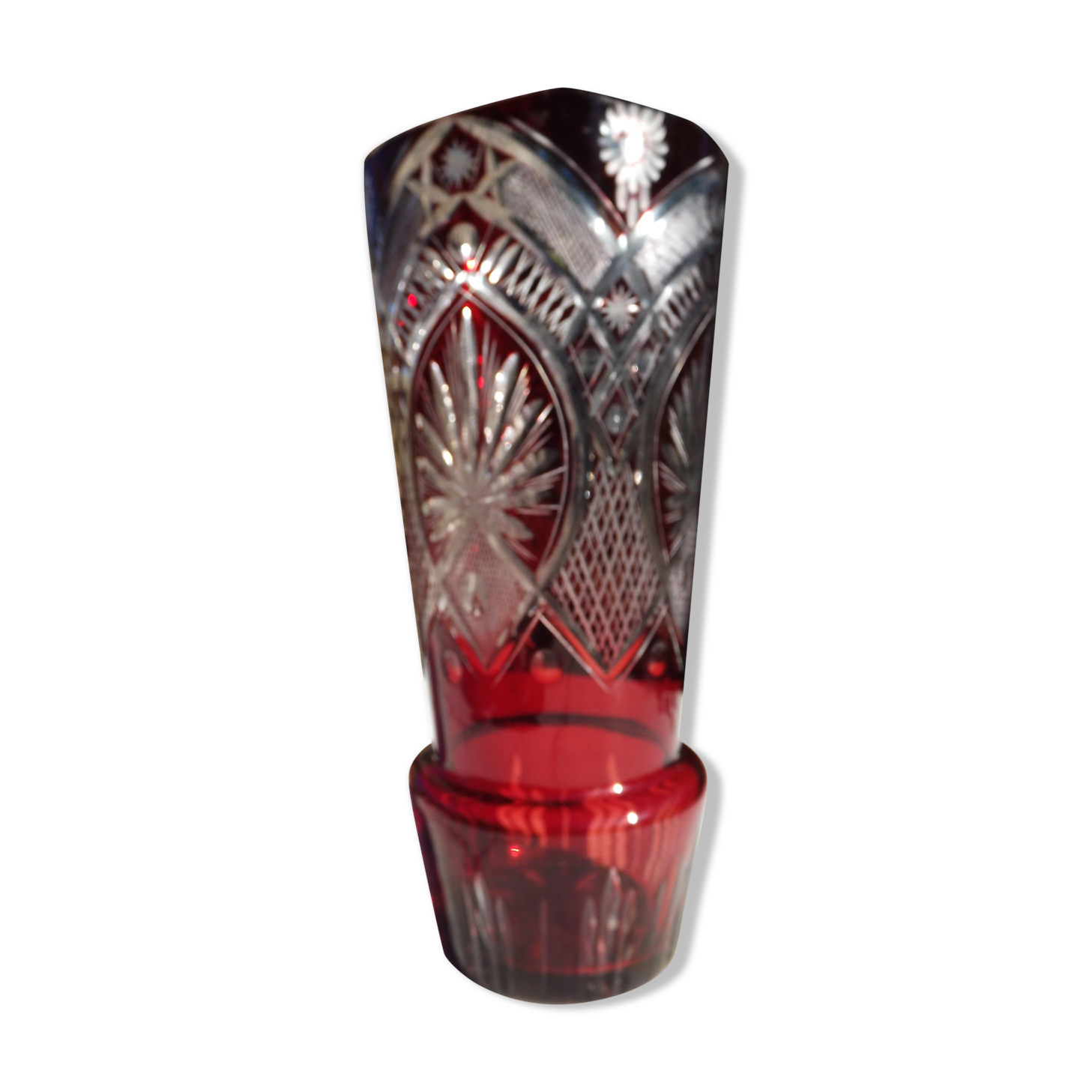 Vase bohème cristal VSL