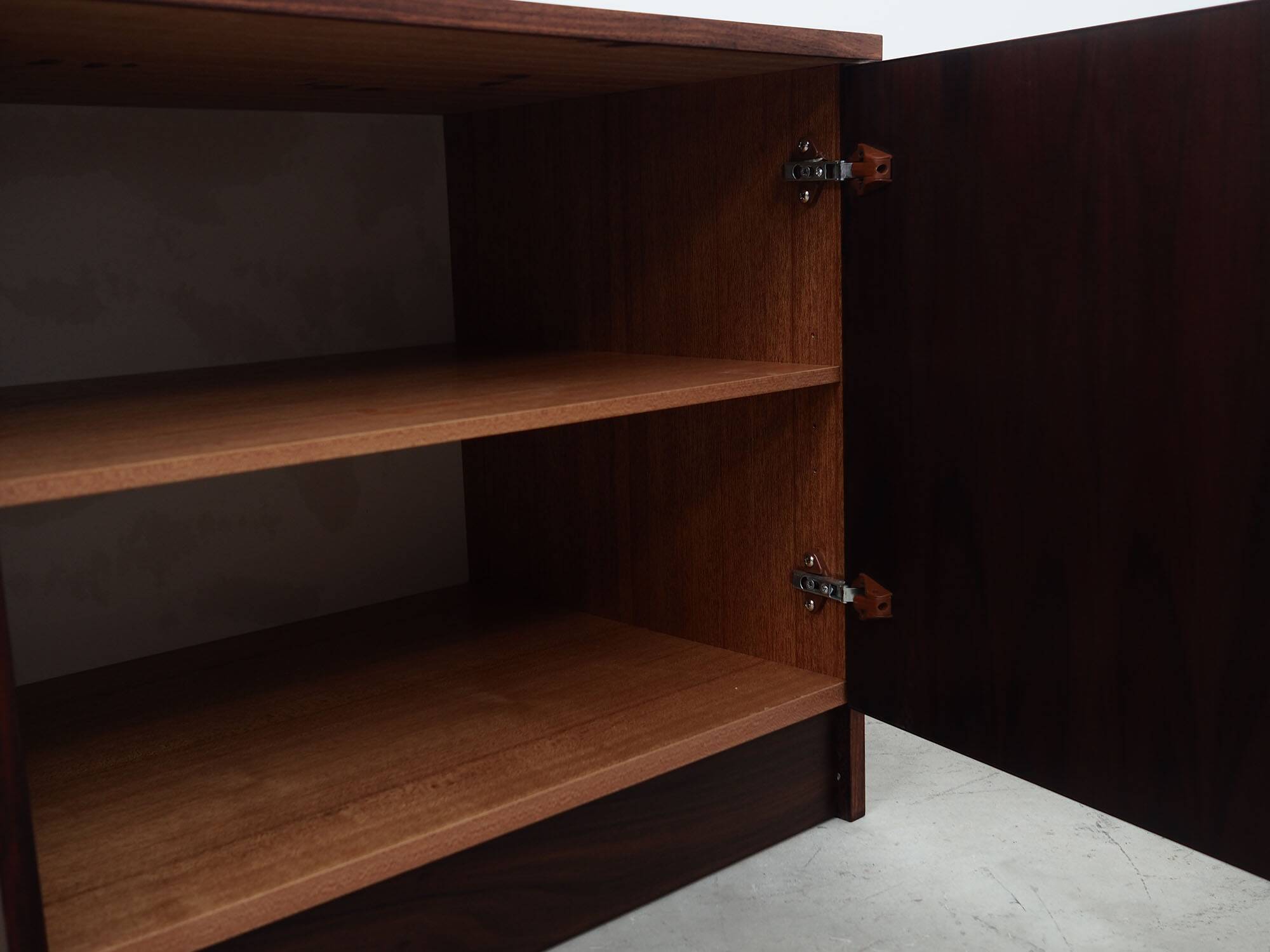 Meuble en palissandre, design danois, années 1960, production : Danemark
