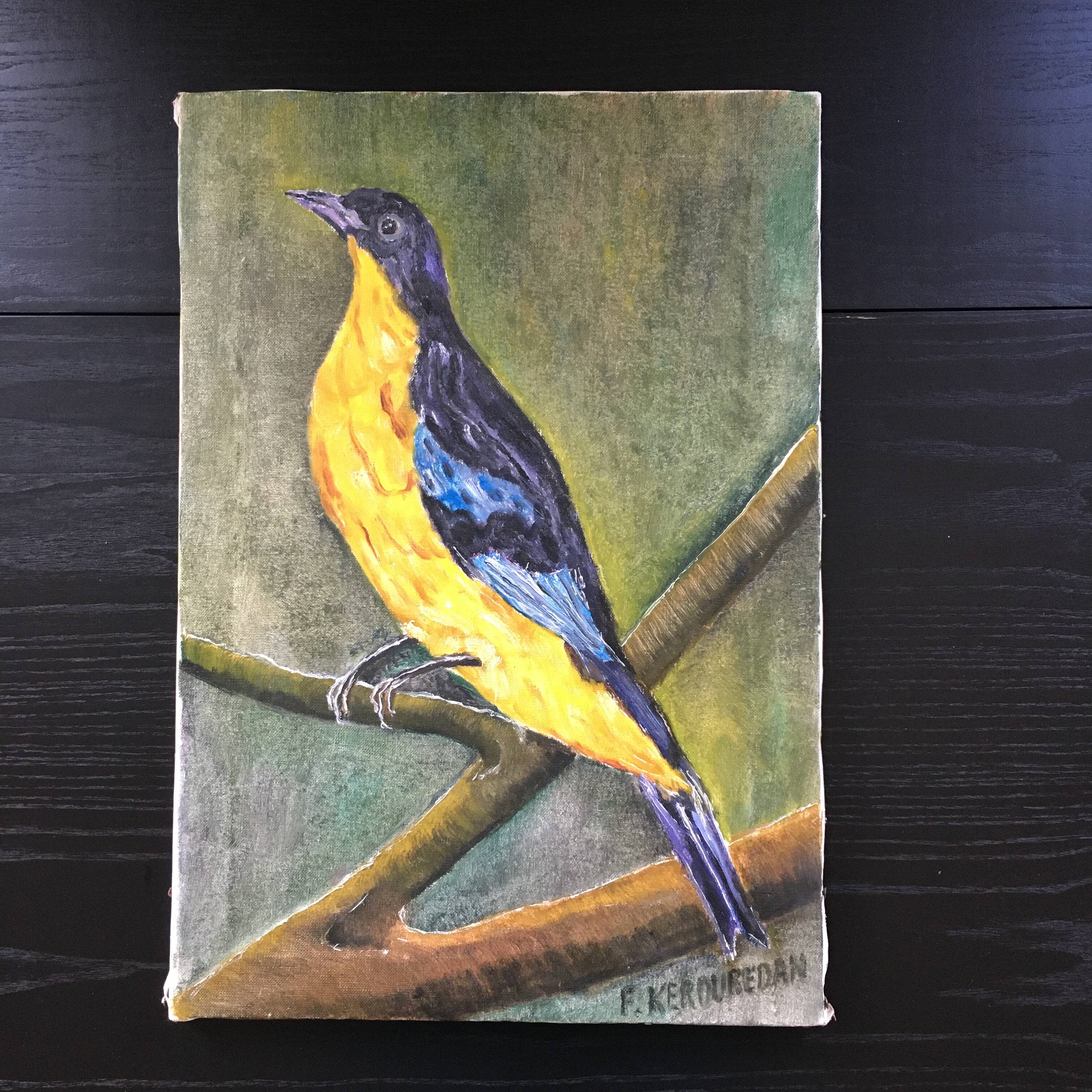 Painting the sparrow of Peru