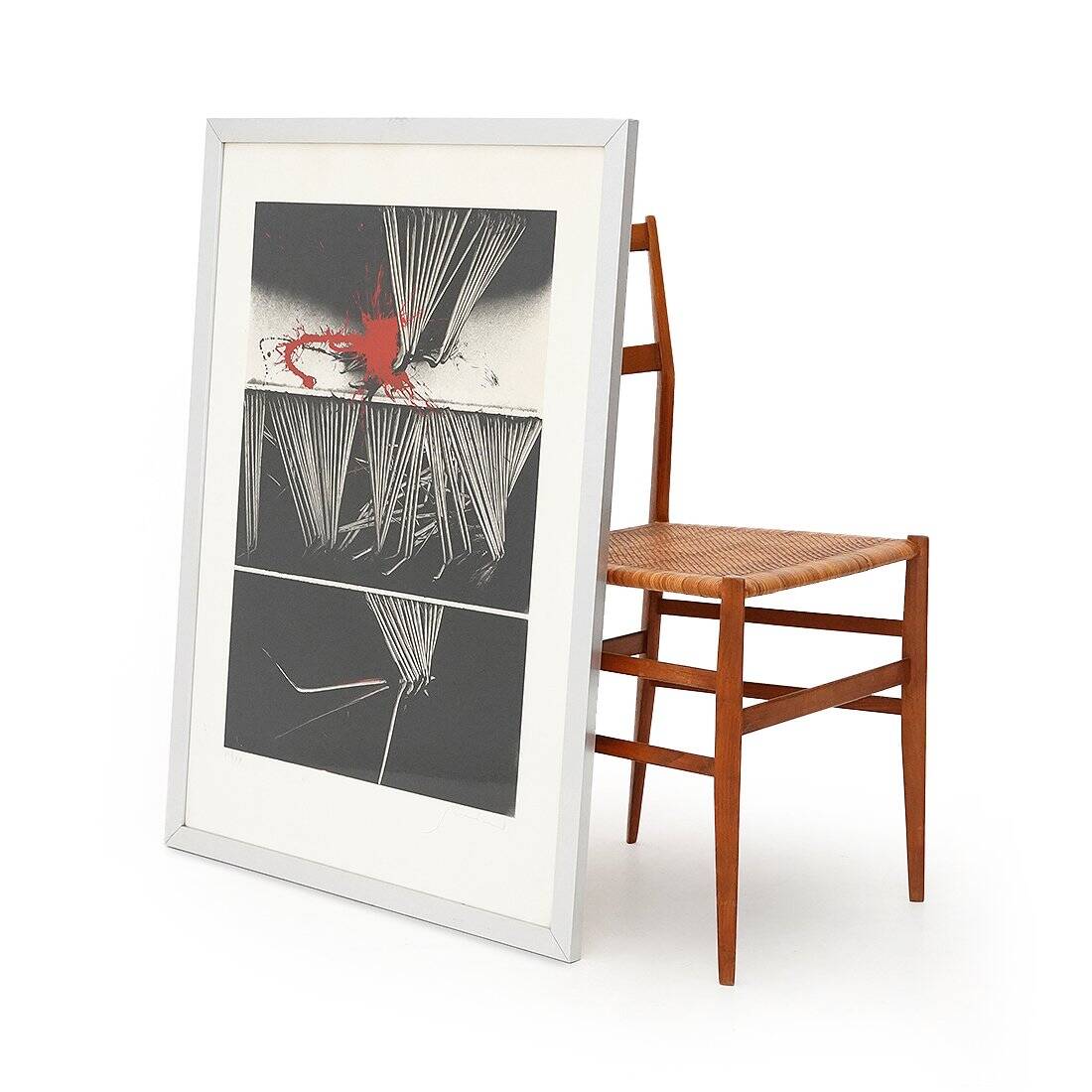 Emilio Scanavino, Composition, Colour Lithograph on Paper, 1970s