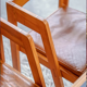 Ensemble de 4 chaises et table avec plateau en formica