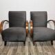 Set de 2 fauteuils par Jindrich Halabala, 1940