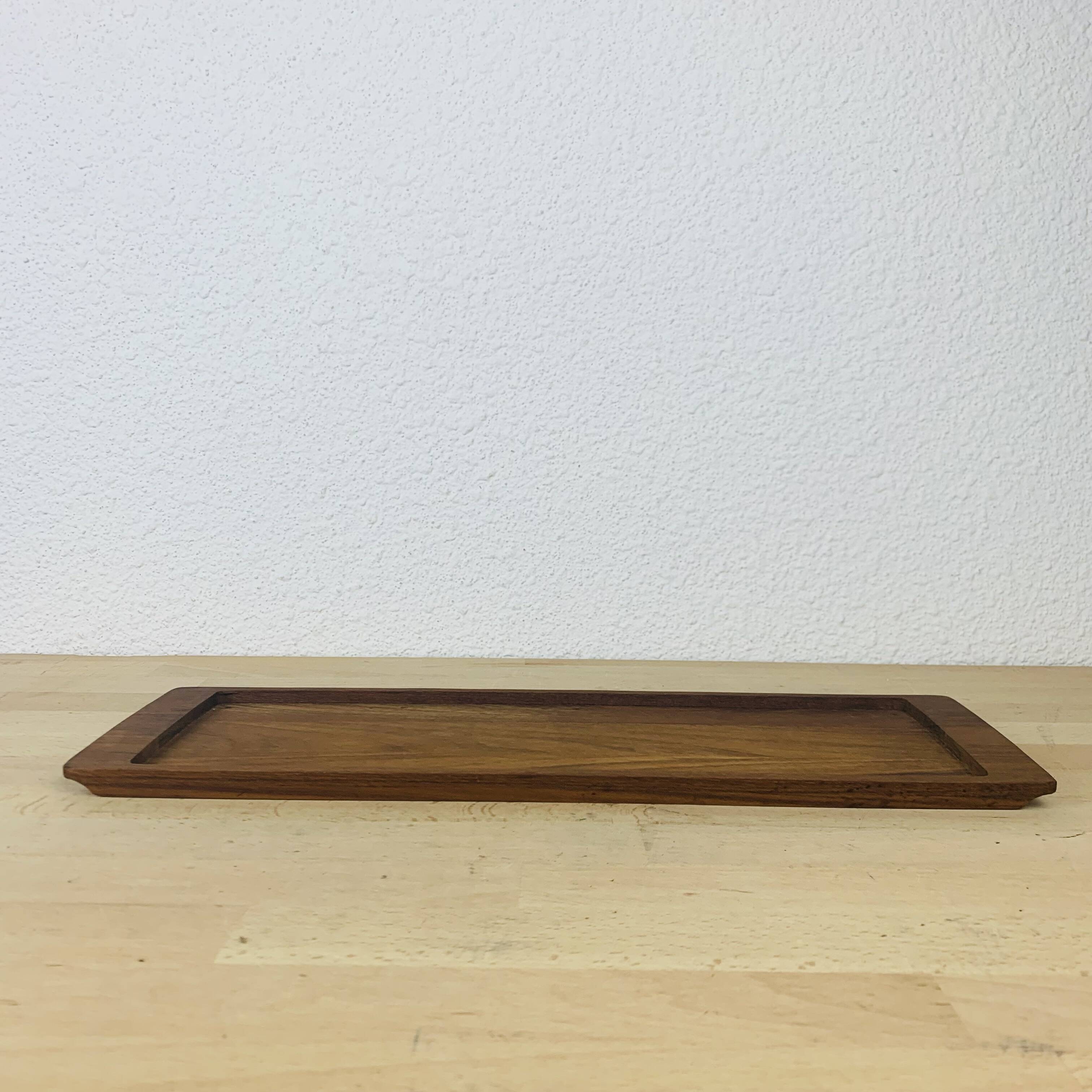 Scandinavian Danish teak tray from the 60s