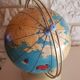Globe Terrestre Mappemonde "Radio-Célard" Year 1955