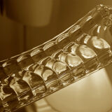 Baccarat signed modular centrepiece in solid crystal.