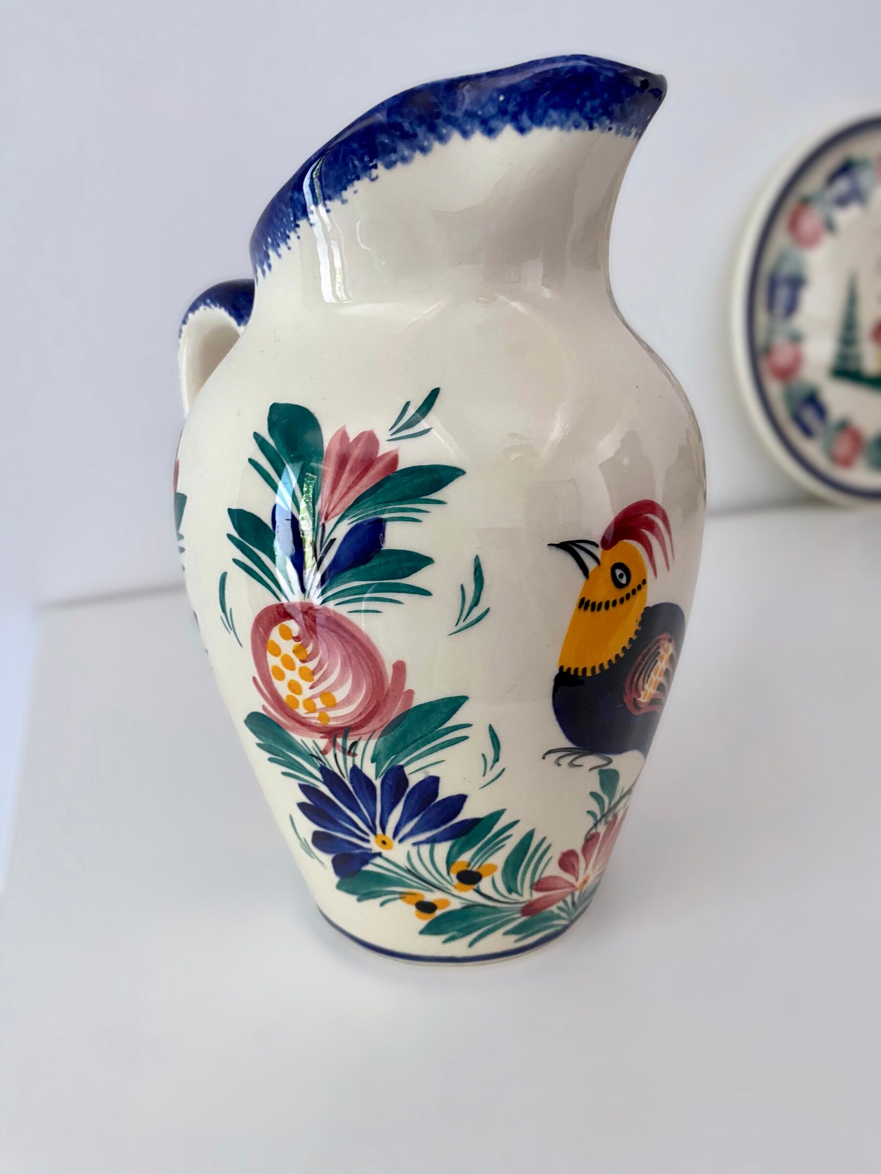 Carafe Breton craftsmanship Henriot Quimper