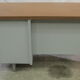 Industrial metal desk